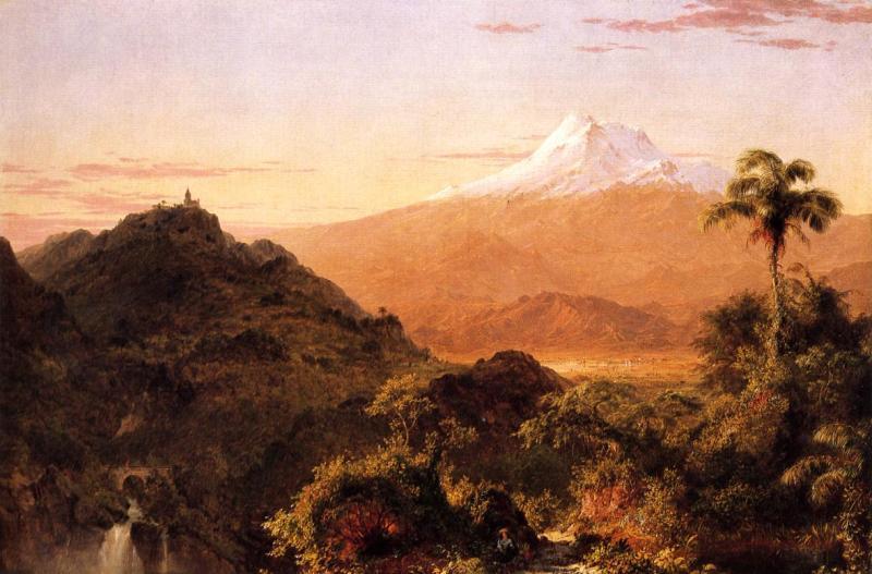 Frederic Edwin Church South American Landscape Sweden oil painting art